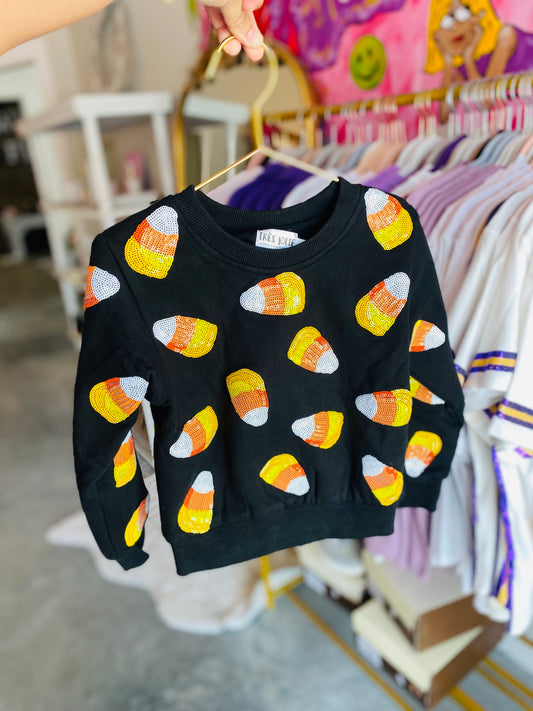 Kids Candy Corn Sweatshirt