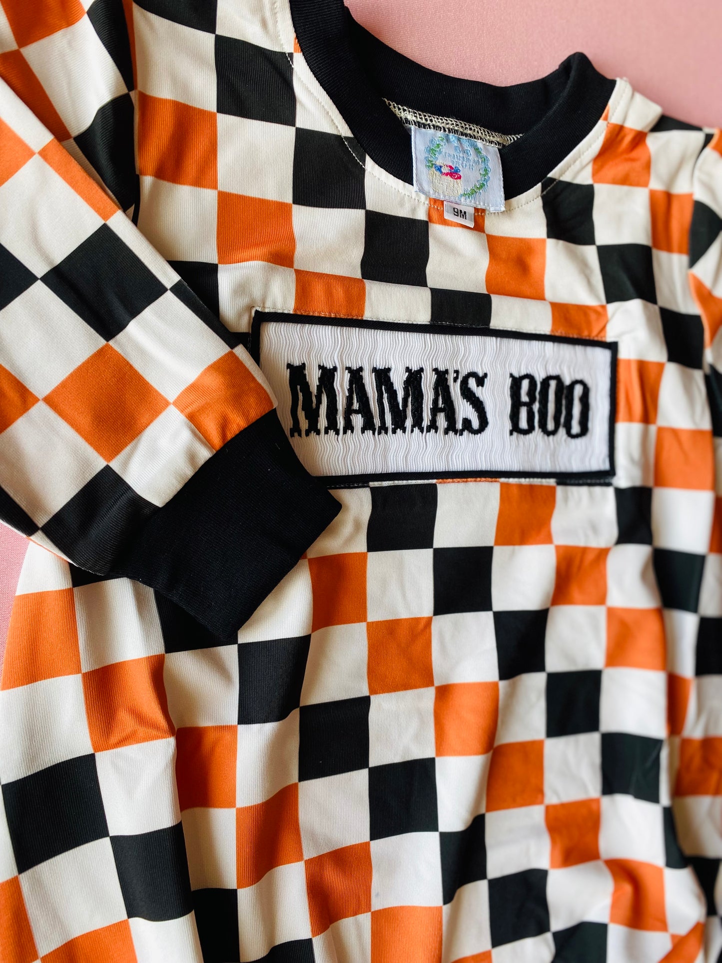 Mama’s Boo Retro Check Bubble