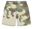Camo drip shorts