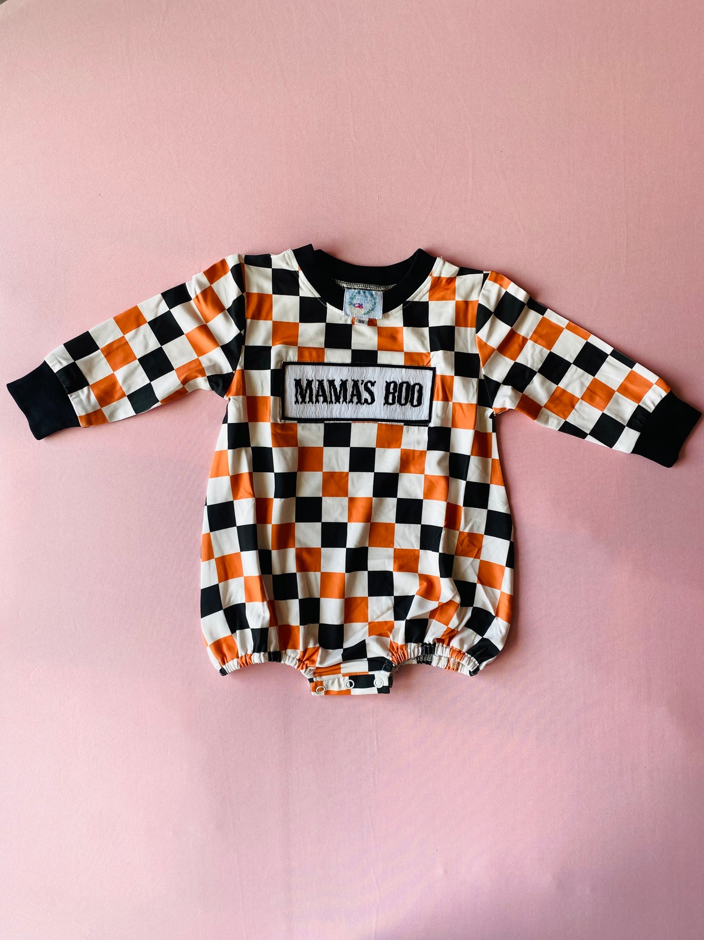 Mama’s Boo Retro Check Bubble