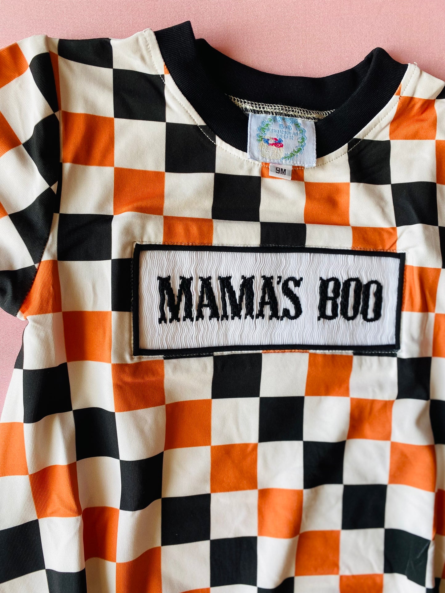 Mama’s Boo Retro Check Bubble