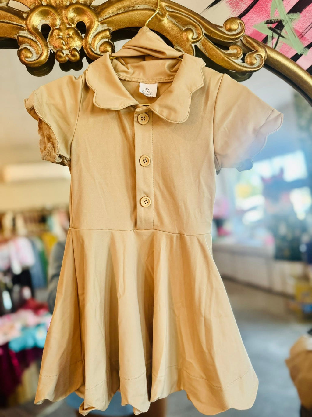 Uniform Scallop Dresses!🏫