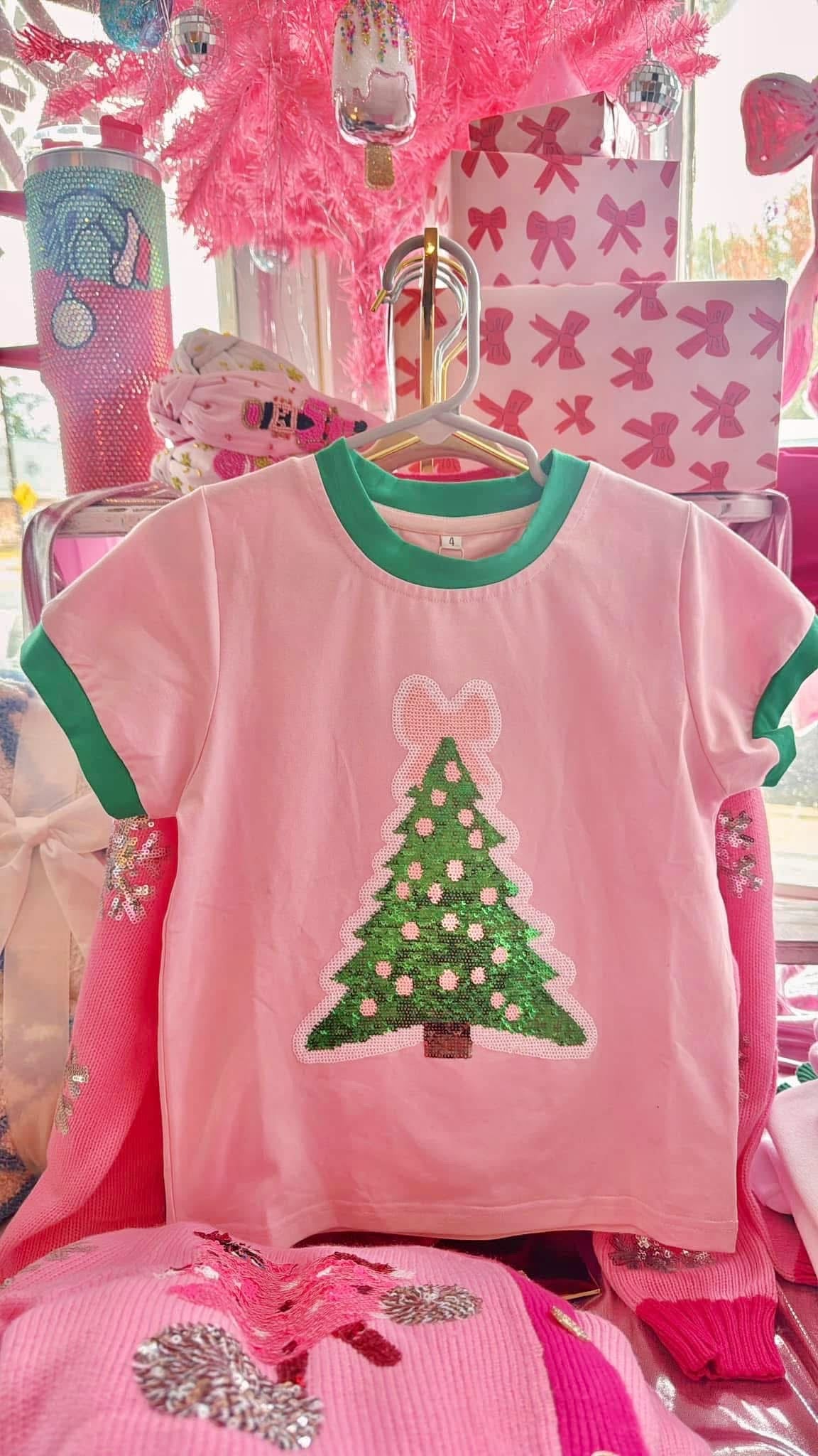 Pink Christmas Tree Bow🩷🎄🎀