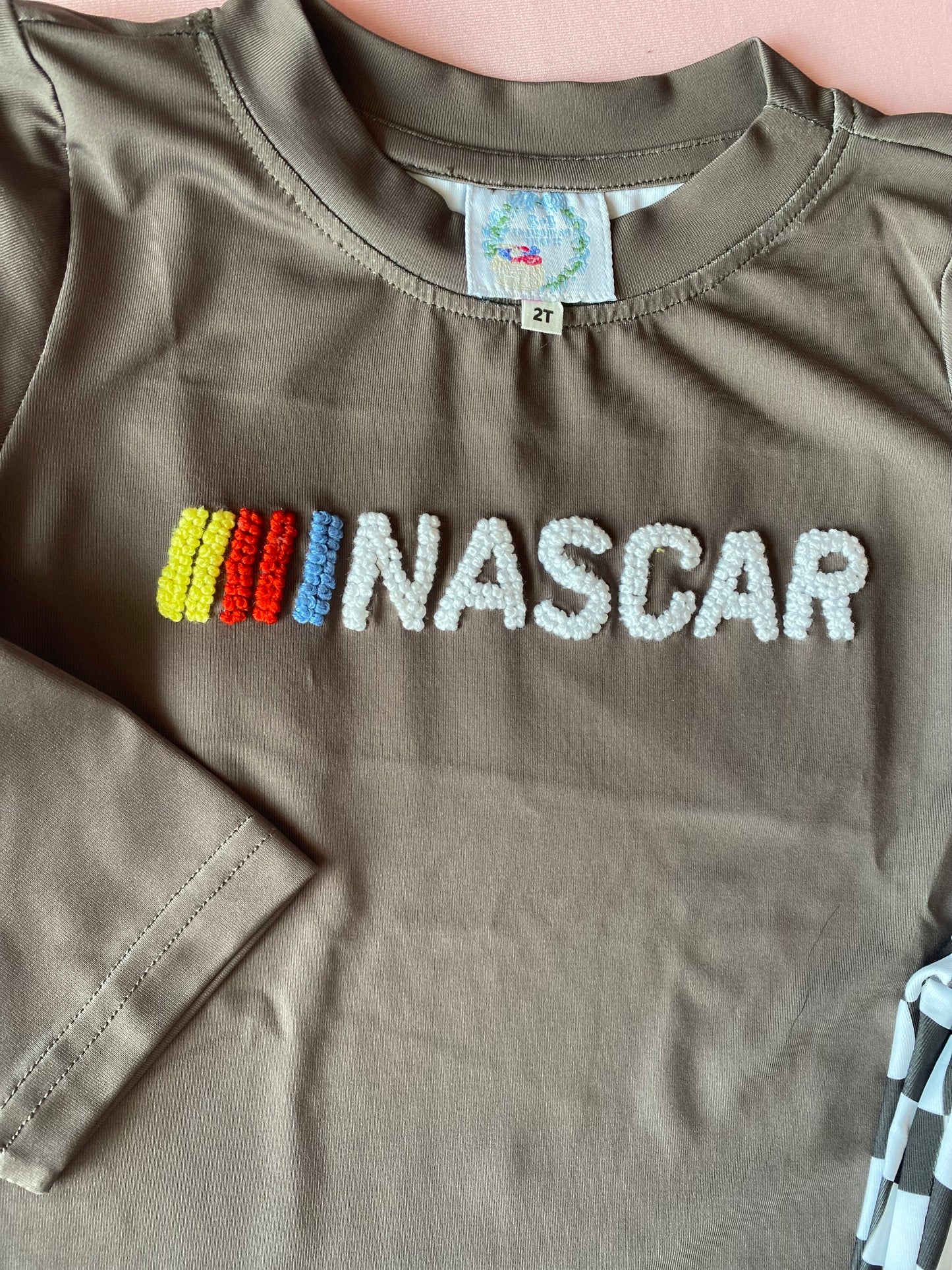 Nascar Checkered Jogger Set