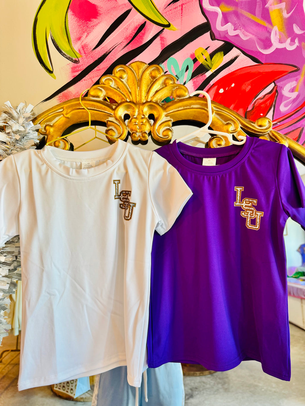 Game Day Diamond Tee💜🐅