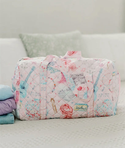 Era’s quilted duffle!