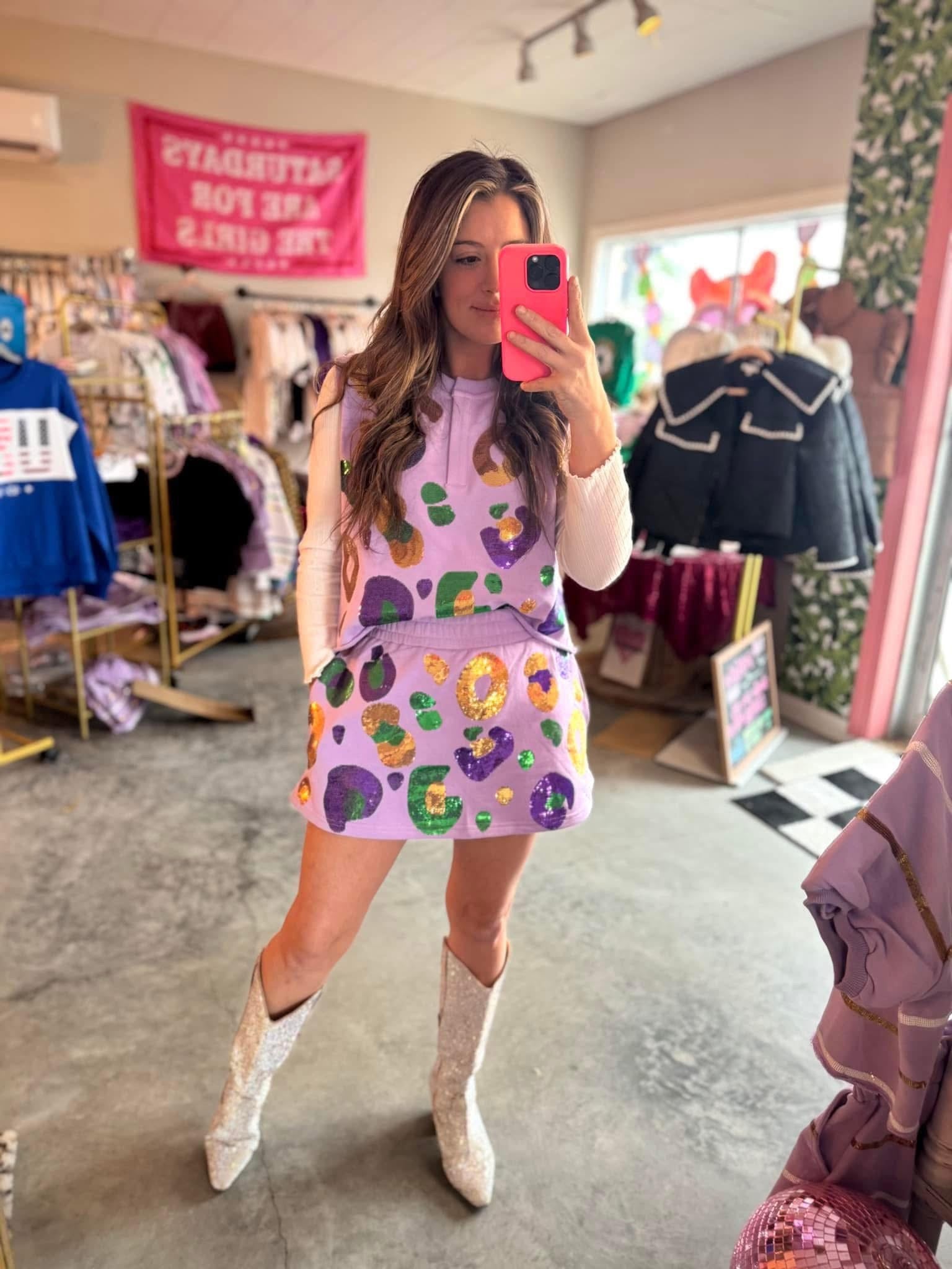 Mardi Pardi Sets💜🎭🐓