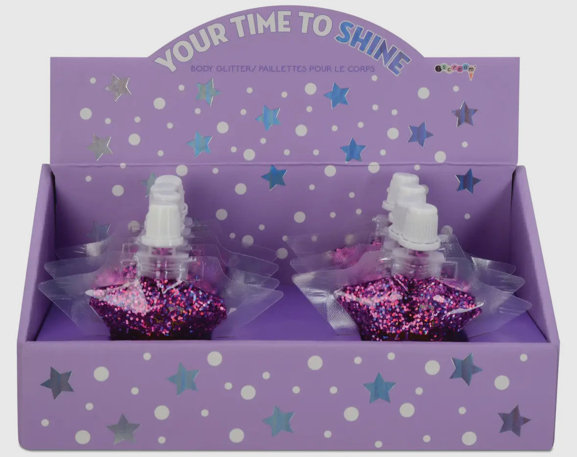 Time to SHINE body glitter