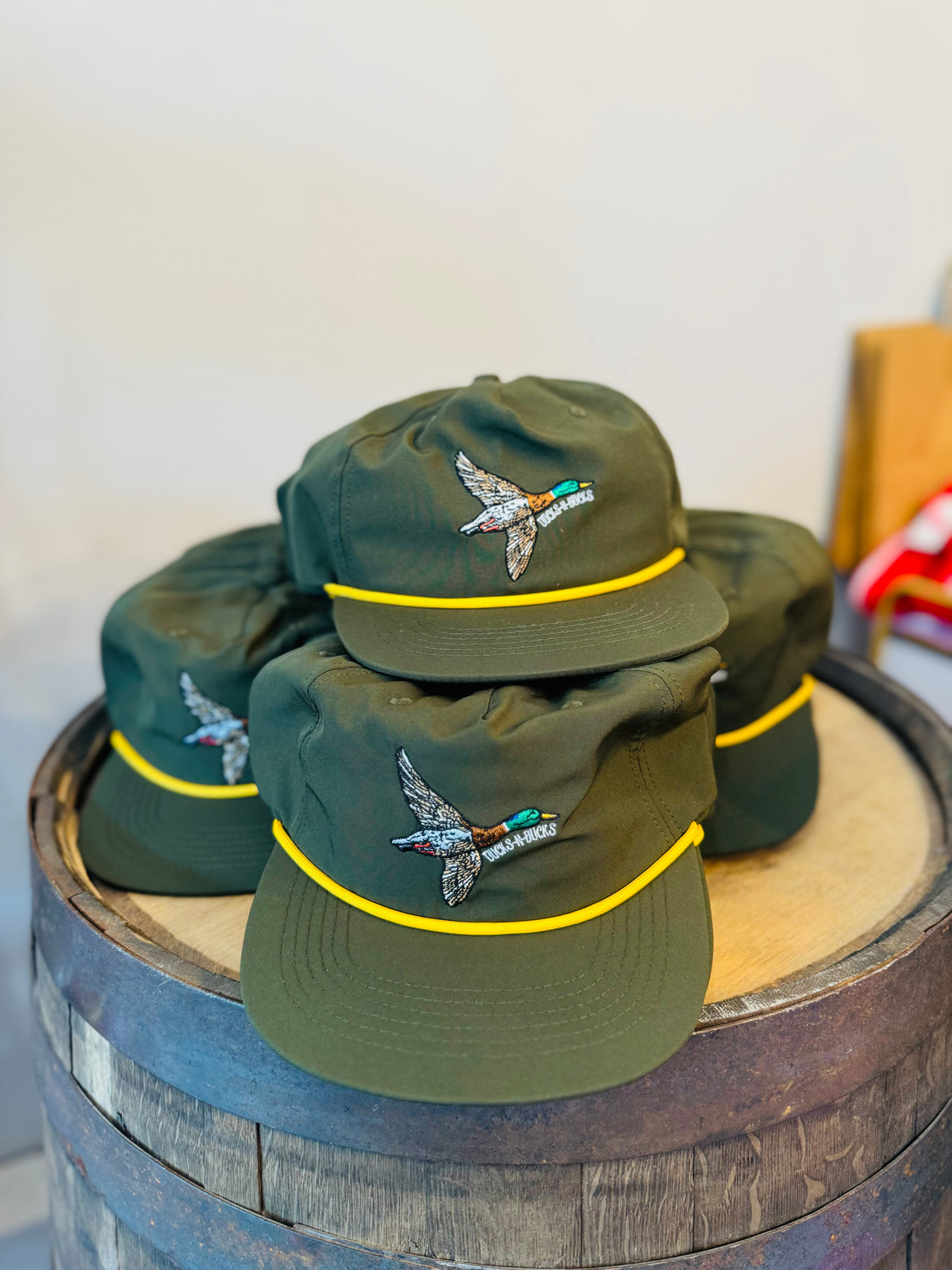 Ducks N’ Bucks Hat🦆🪵🦌