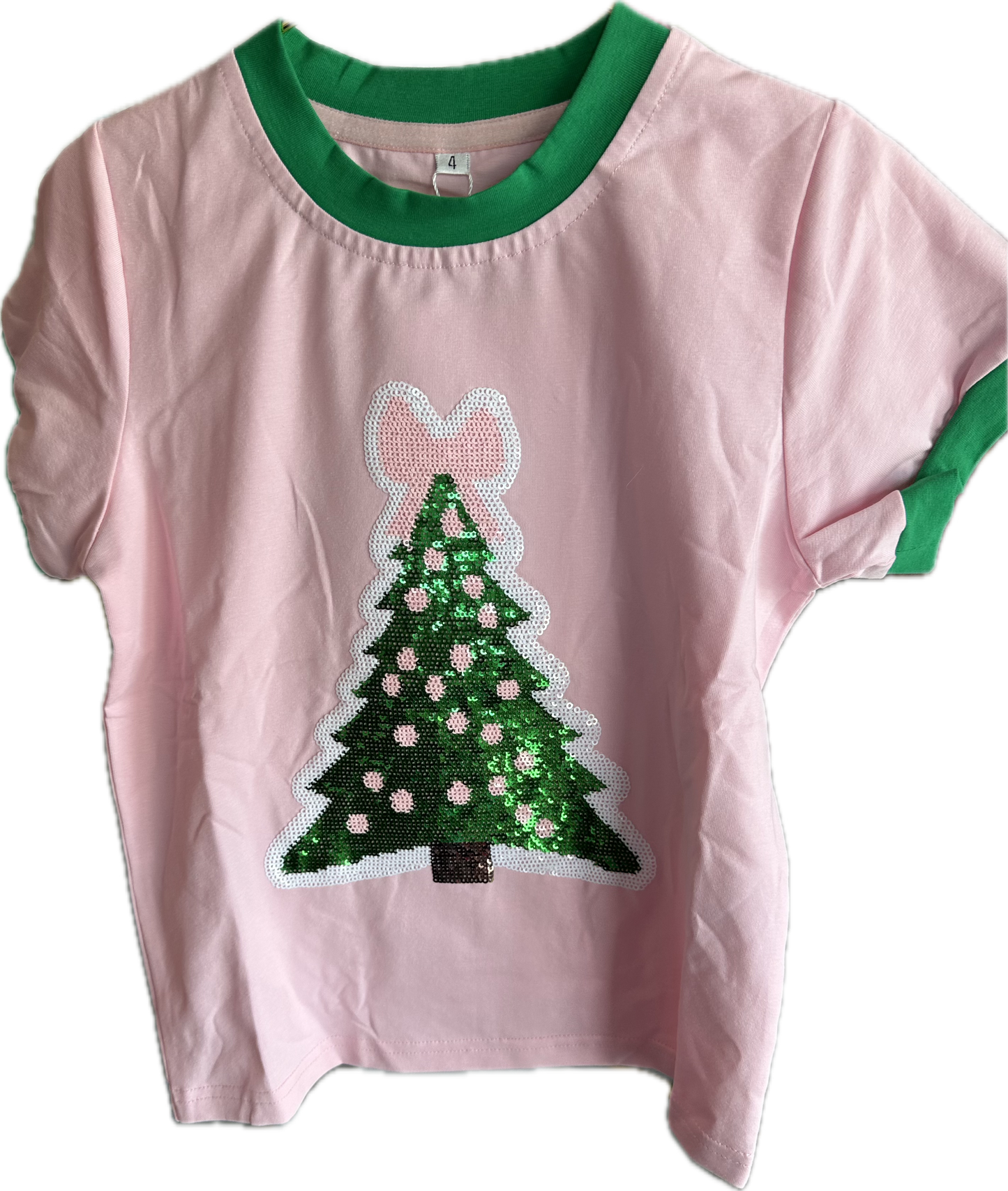 Pink Bow Topper Tee