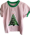 Pink Bow Topper Tee