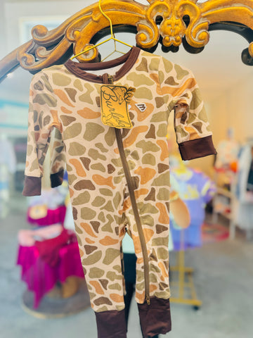 Burlebo Onesie 3-6M🦆🤎