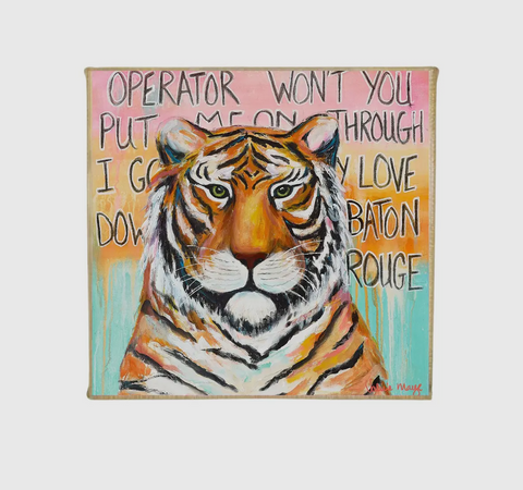 Callin’ Baton Rouge Canvas
