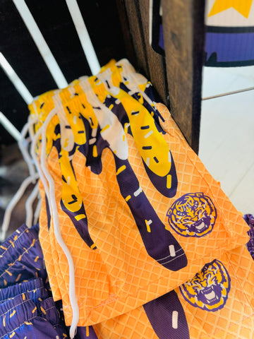 OG Tiger Drip Shorts💜🐯