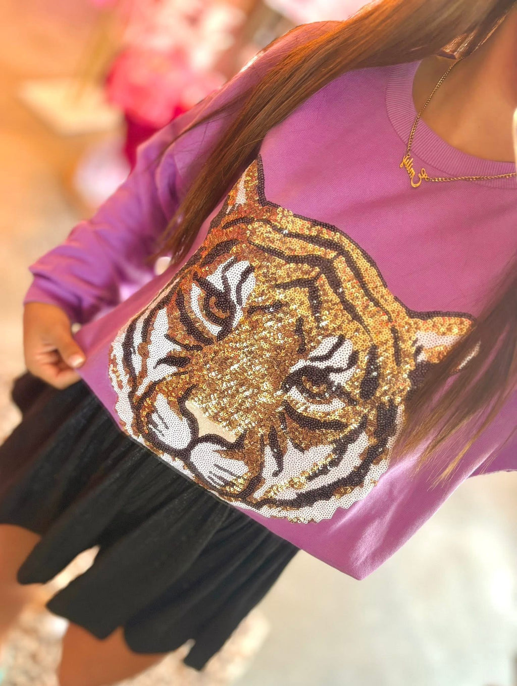 Royal Standard Tiger Sweatshirt💜🐯