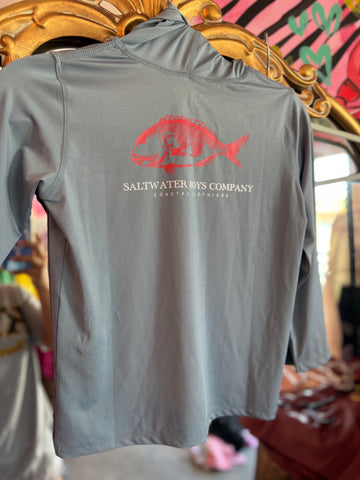 Boys Saltwater Hoodie Size 10/12