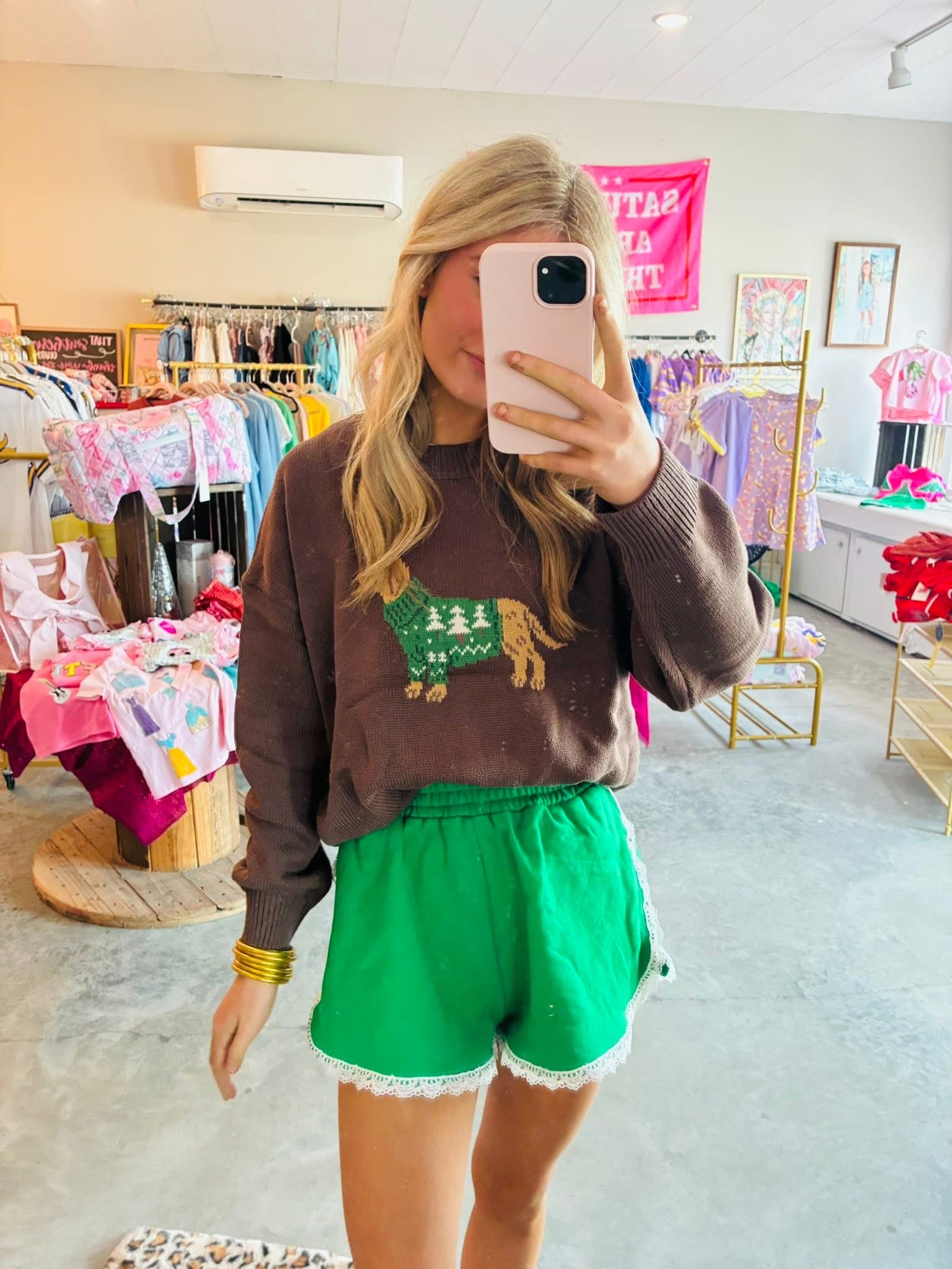 Holiday Doggo Sweater💚🐶